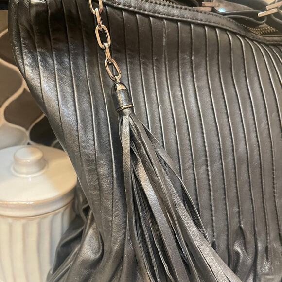 Cole Haan Amalfi Hobo black Leather shoulder bag - Picture 12 of 12